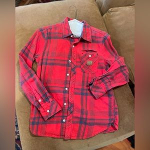 YL Flannel Button-Up